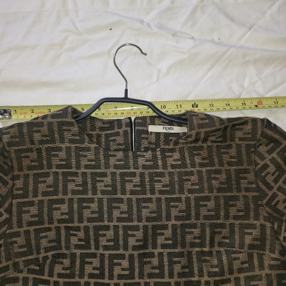 Fendi Pre-Owned 1990s Zucca-pattern minidress - Picture 13 of 16